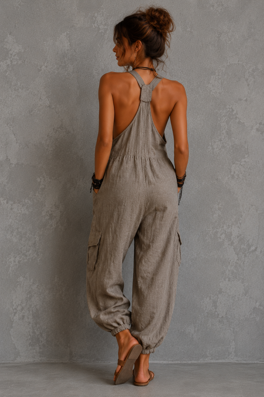 Mono holgado sin mangas para mujer 2026, overol casual con peto, ¡gran oferta en eBay! Ajuste europeo y americano.